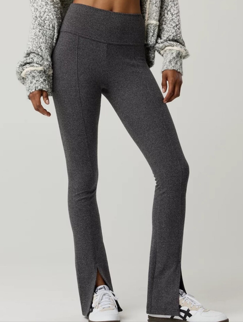 aerie - NWT Jaquard Twill Mini Flare Legging - M